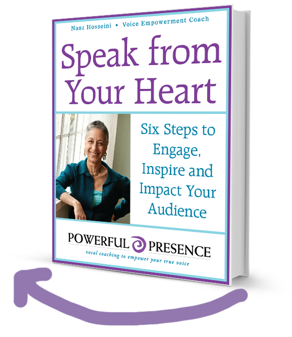 Speak from Your Heart book by Naaz Hosseini